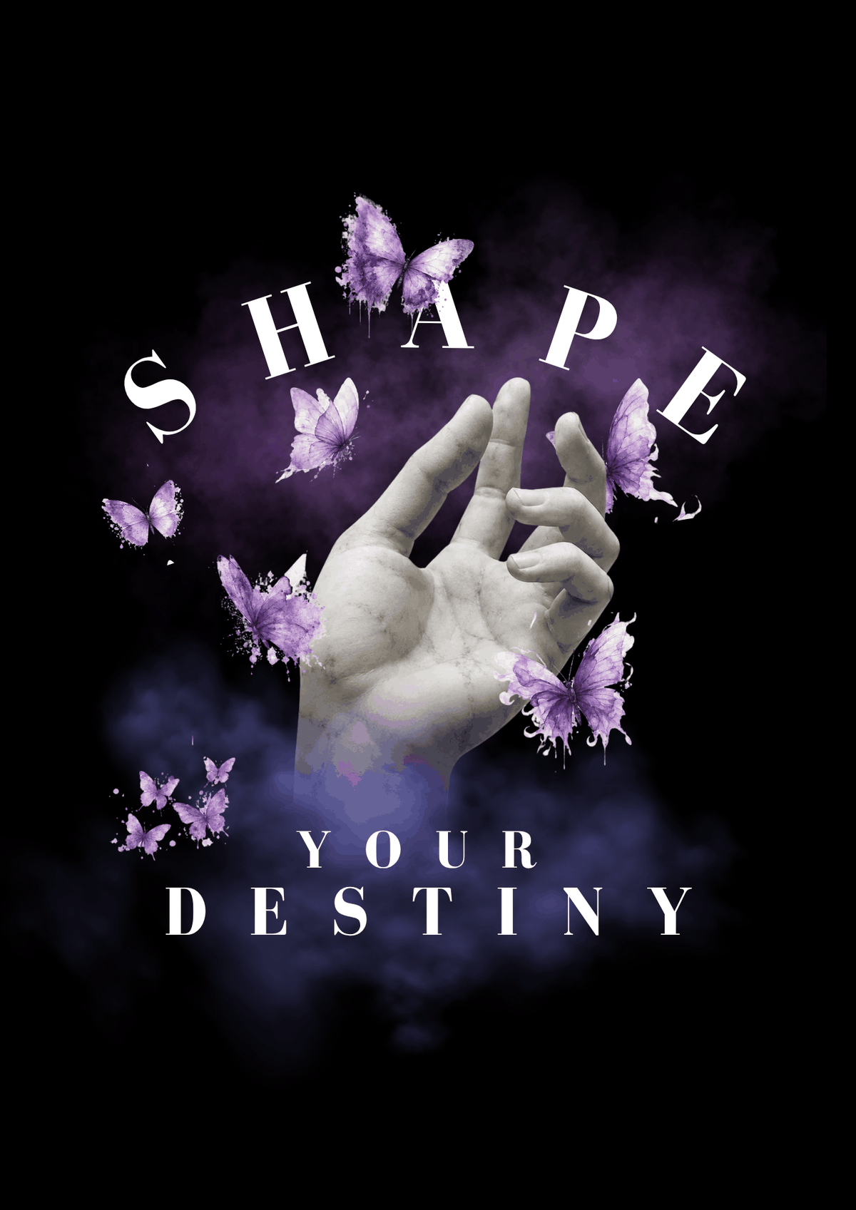 Destiny T-Shirt Motiv von SMALEMEX in Schwarz