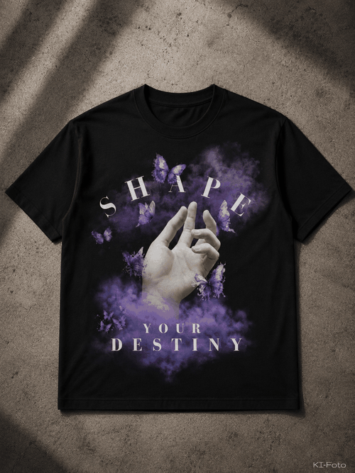 Destiny T-Shirt von SMALEMEX in Schwarz