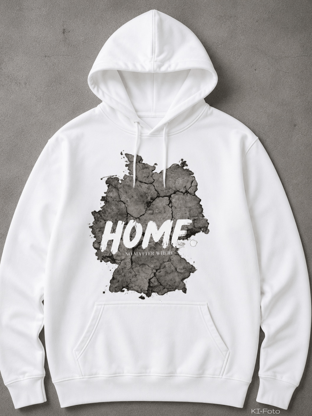 Home Hoodie von SMALEMEX mit modernem Streetwear Design und individuellem Home-Motiv