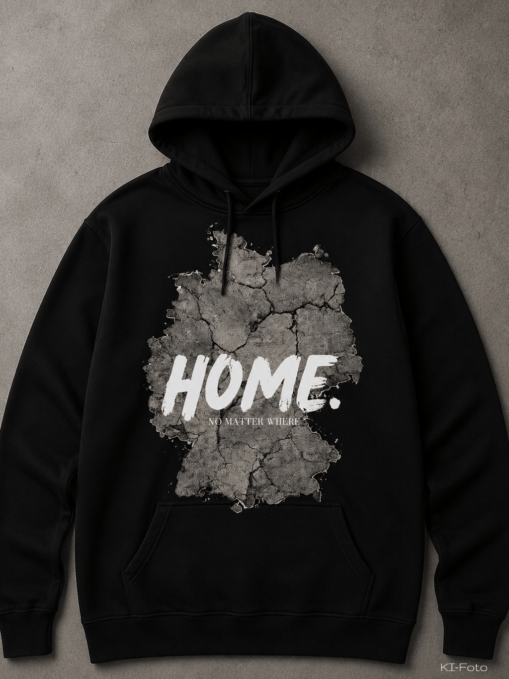 Home Hoodie von SMALEMEX mit charakteristischem Home-Design und modernem Streetwear-Look