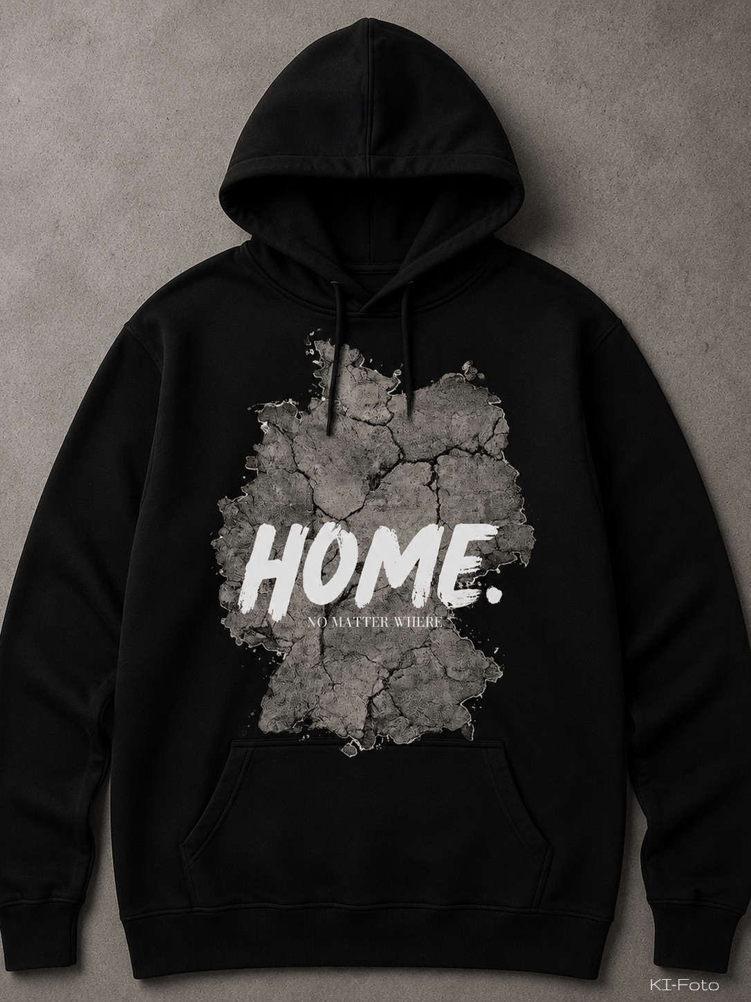 Home Hoodie von SMALEMEX mit charakteristischem Home-Design und modernem Streetwear-Look
