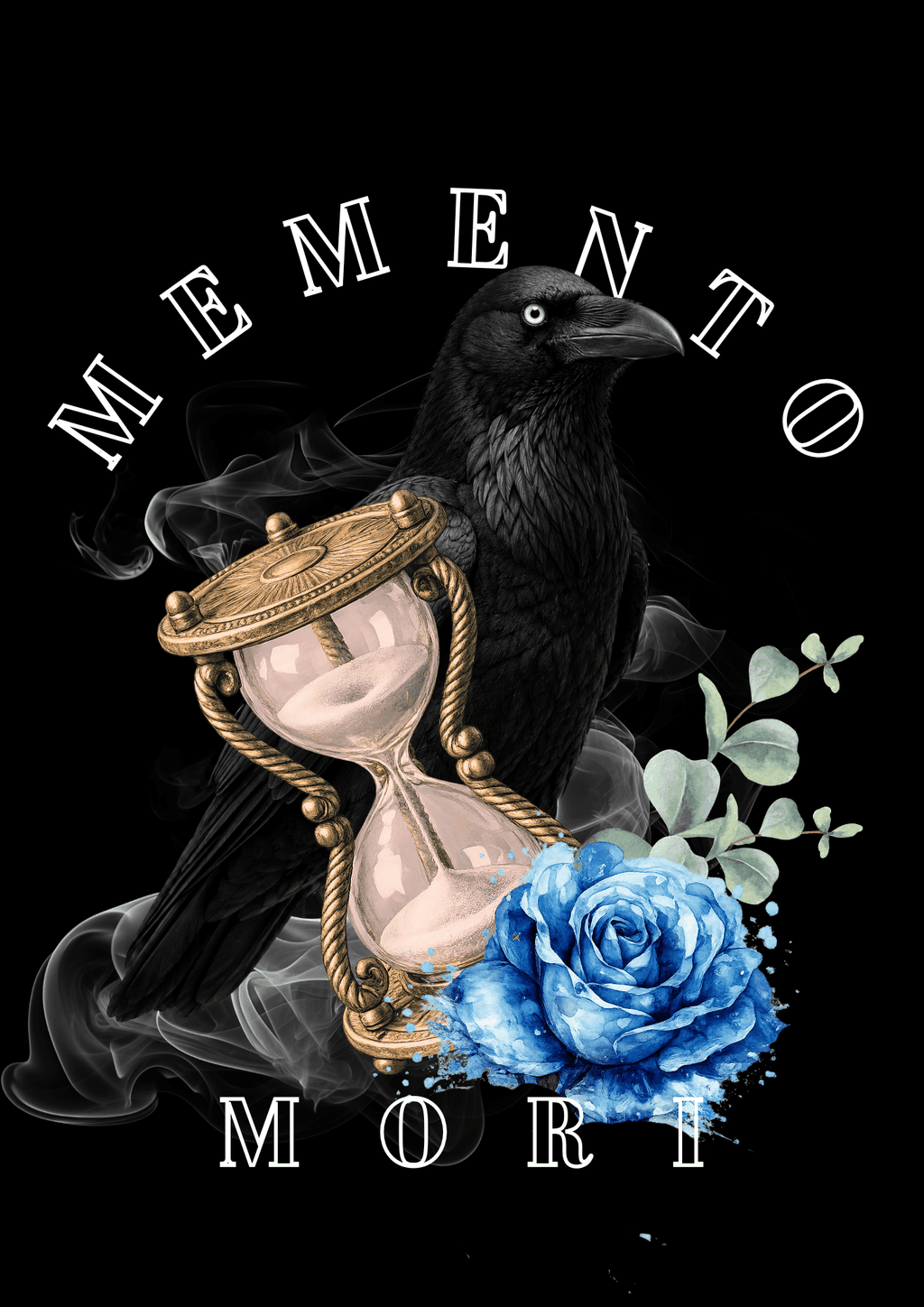 Memento Mori Hoodie Streetwear Design von SMALEMEX