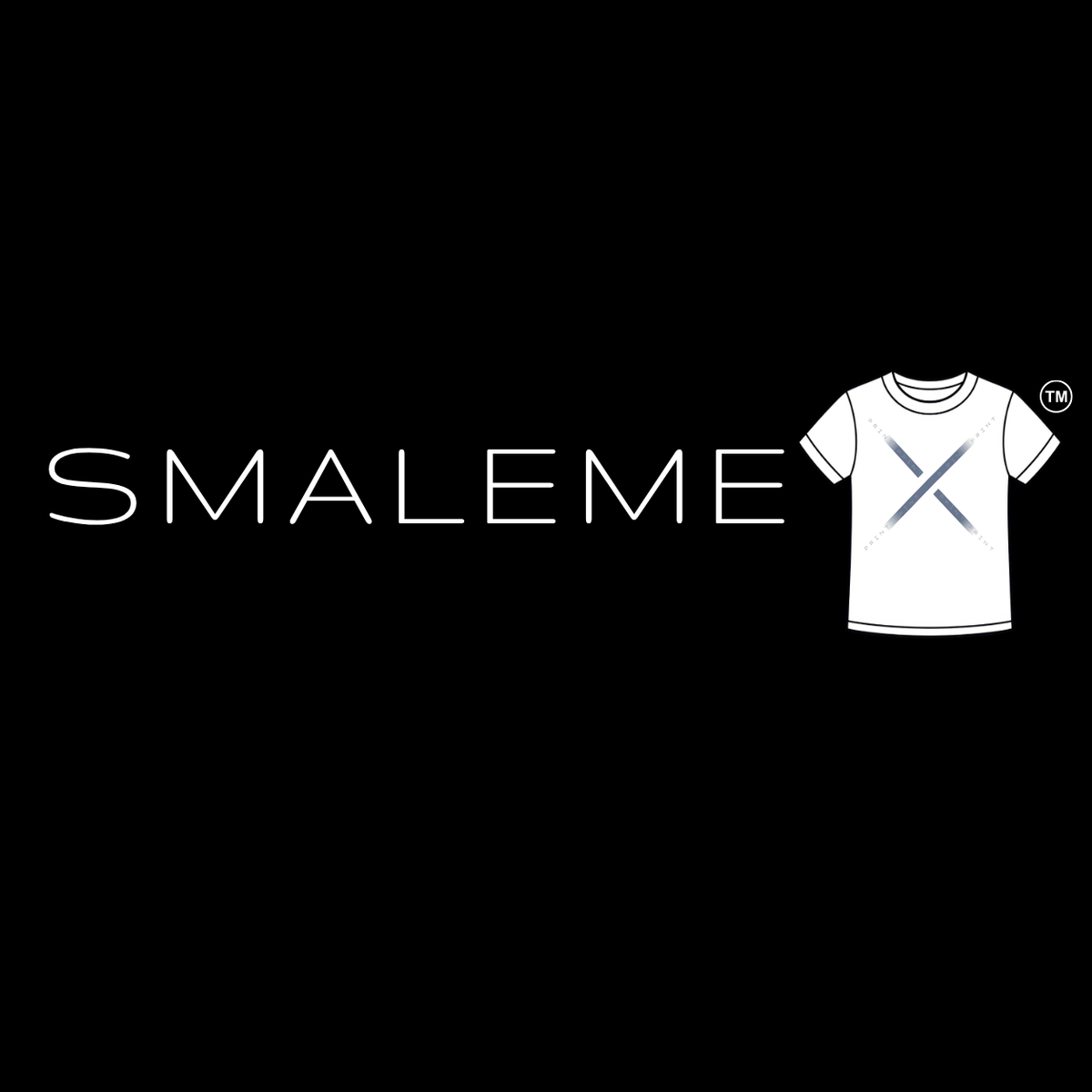 SMALEMEX T-Shirt schwarz mit Logo