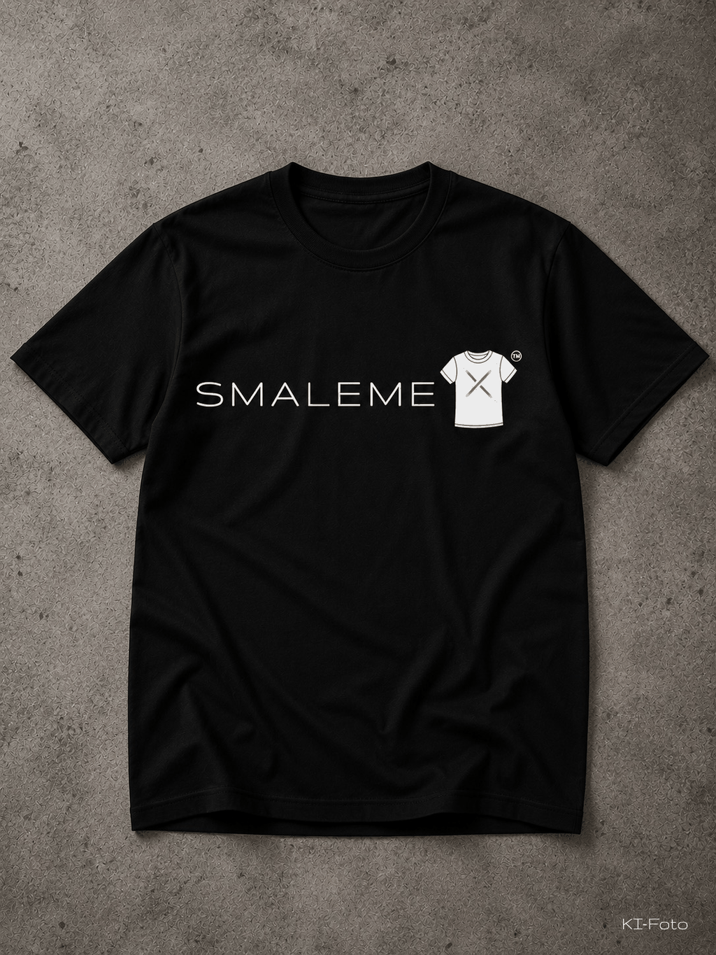 SMALEMEX T-Shirt in Schwarz mit Streetwear Design