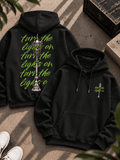 Turn the Lights On Hoodie schwarz von SMALEMEX